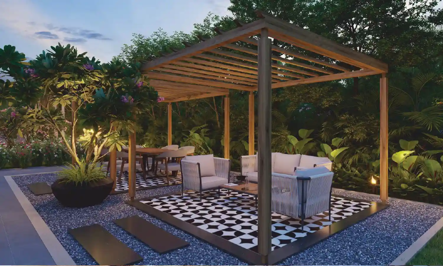 Kolte Patil Springshire Sitting Area